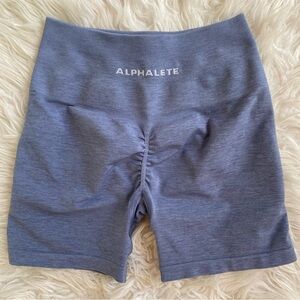 Alphalete Amplify 4.5” Short Women’s Size Small French Blue